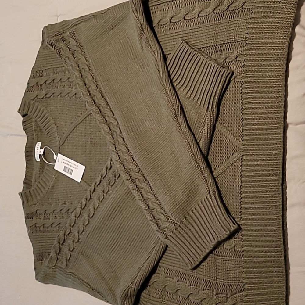 Baltic Born Women's Mona Knit Sweater In Olive